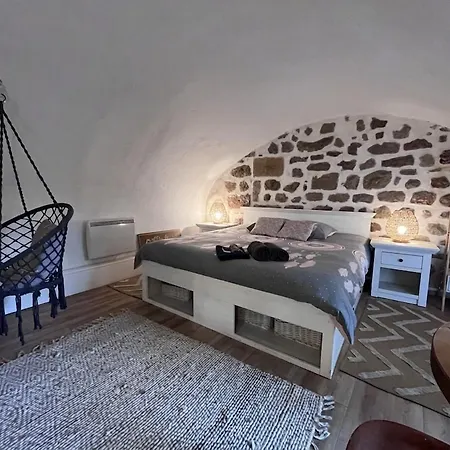 아파트 Studio, Maison En Pierre, Terrasse, Jardin Privatif Et Parking